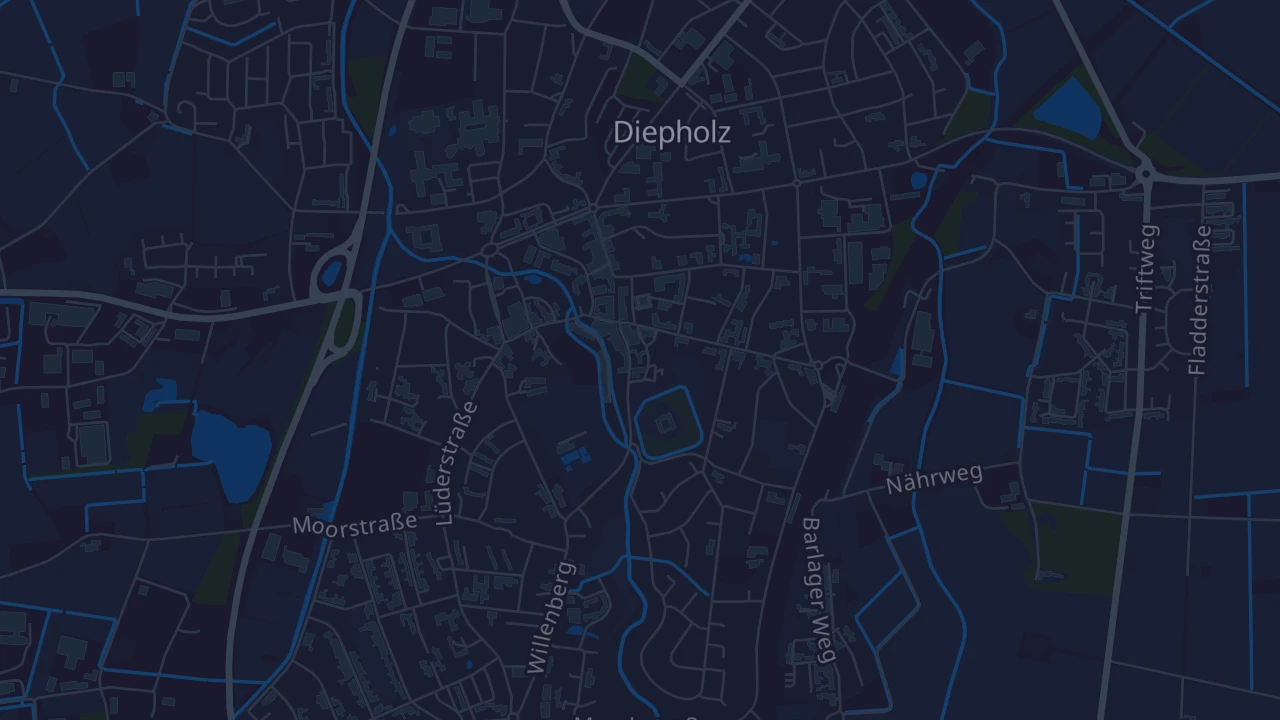 Karte von Diepholz