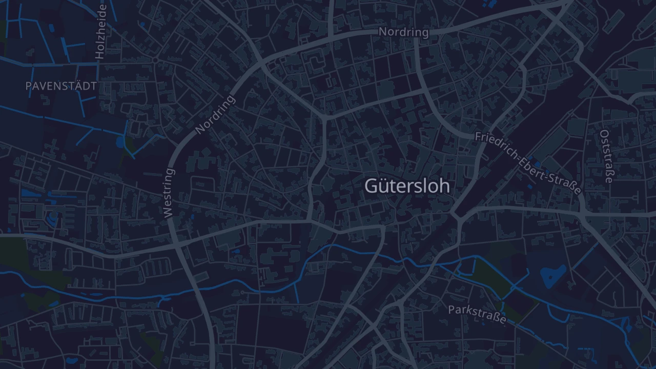 Karte von Gütersloh