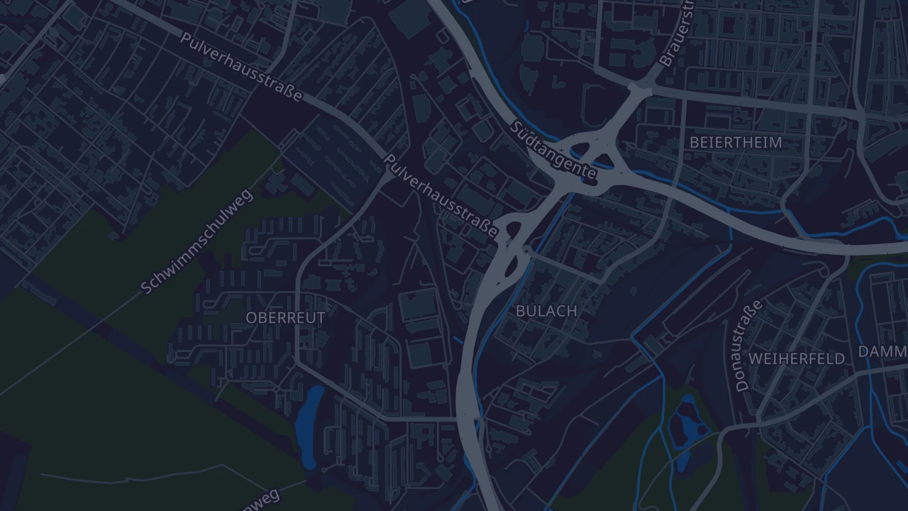 Karte von Karlsruhe