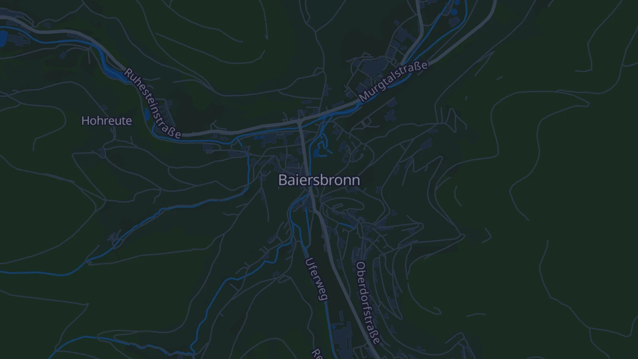 Karte von Baiersbronn