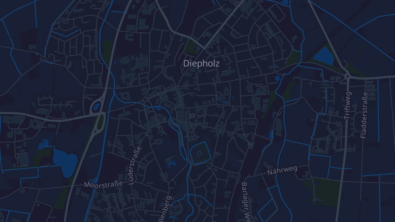 Karte von Diepholz