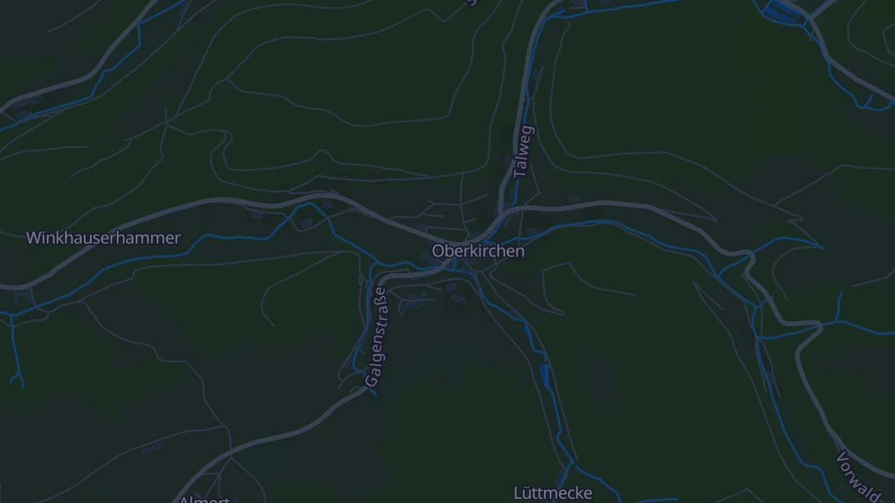 Karte von Schmallenberg