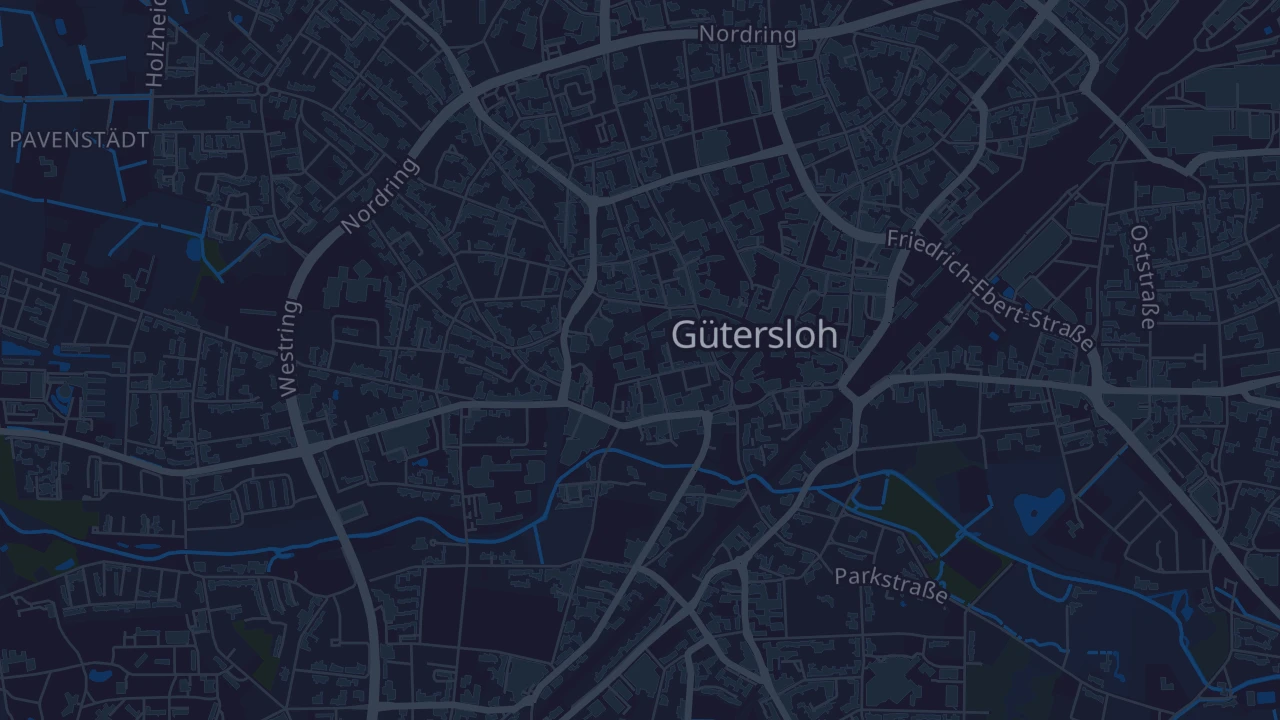 Karte von Gütersloh