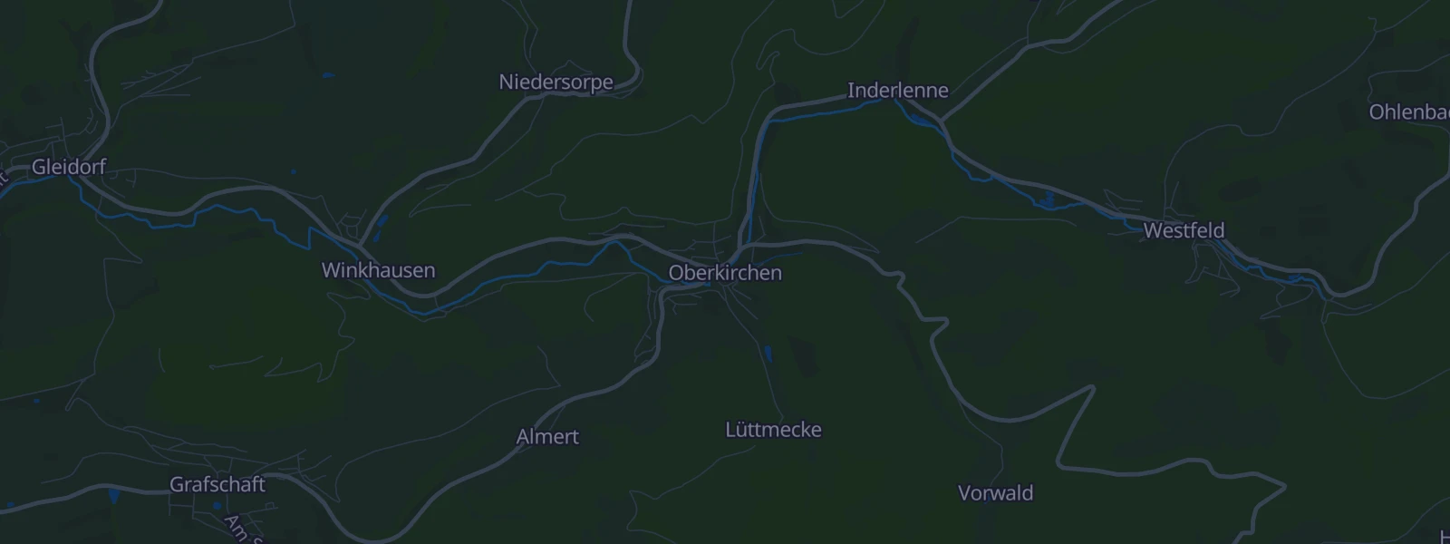 Karte von Oberkirchen