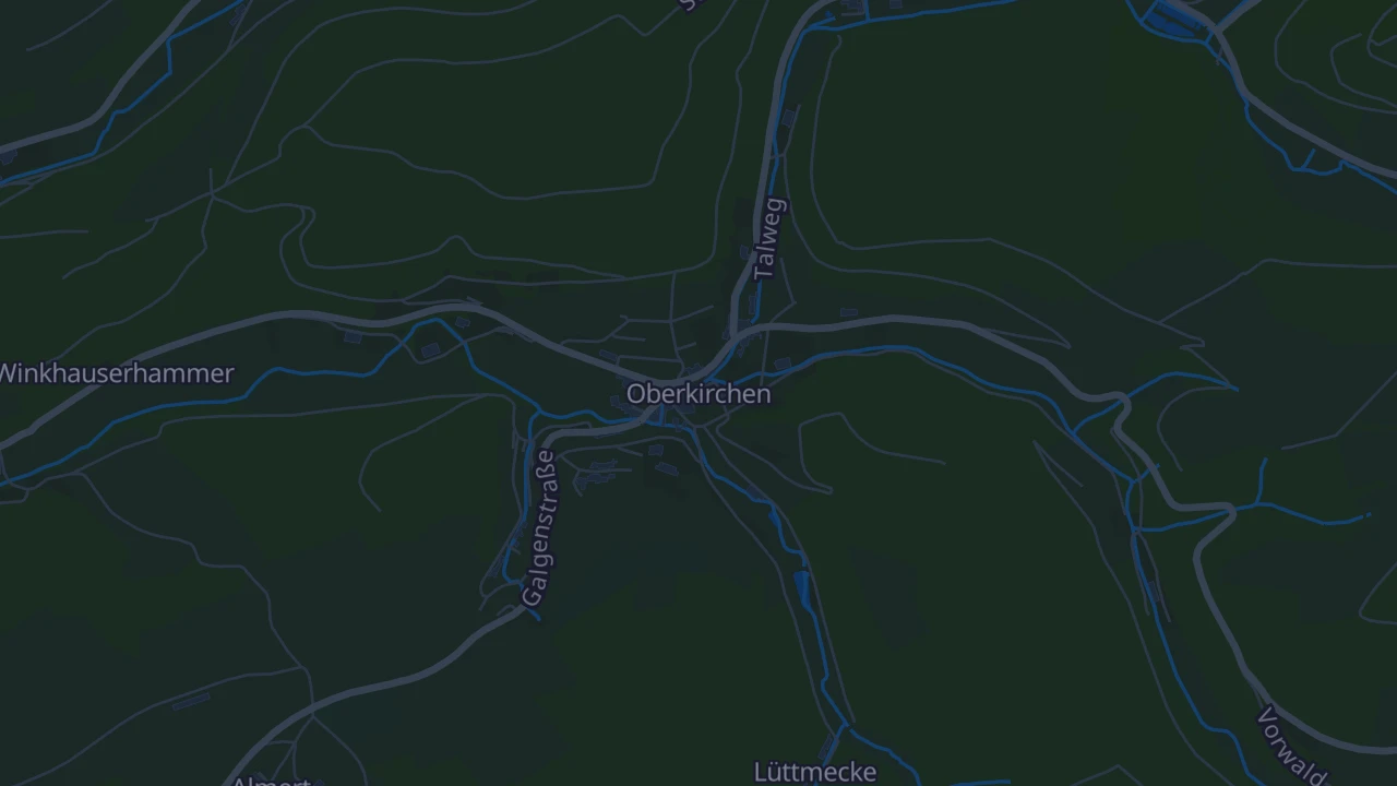 Karte von Oberkirchen