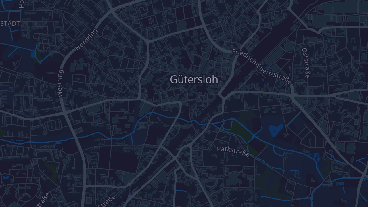 Karte von Gütersloh