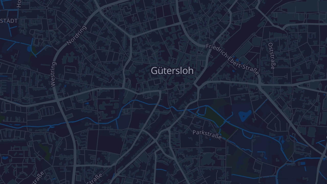 Karte von Gütersloh