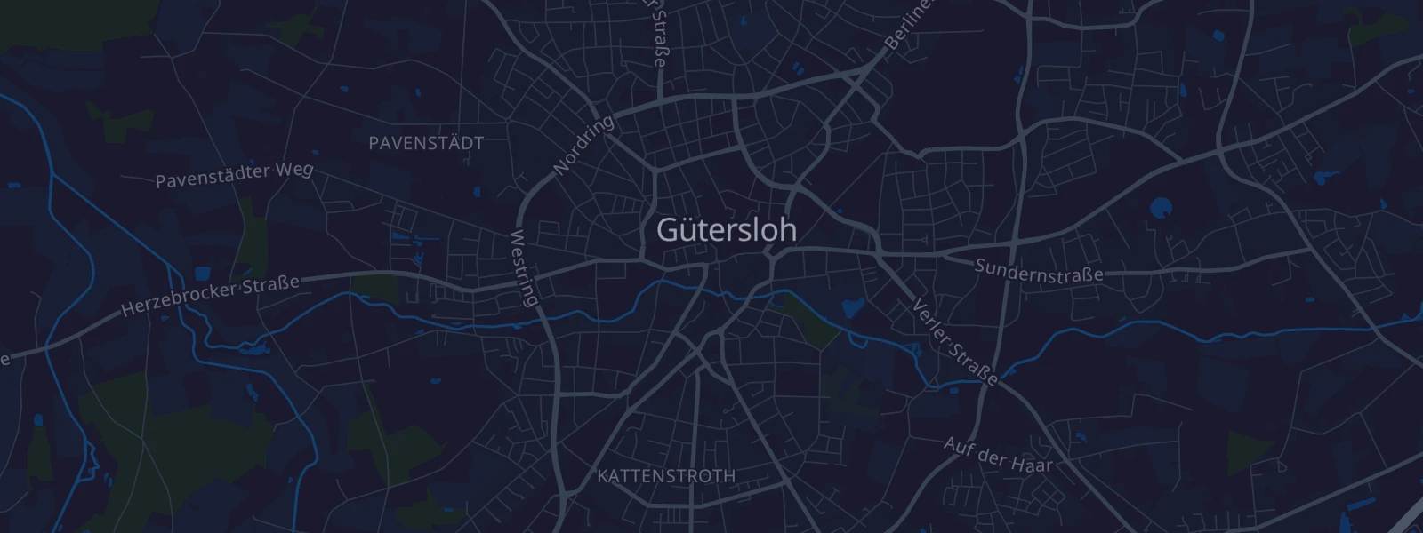 Karte von Gütersloh