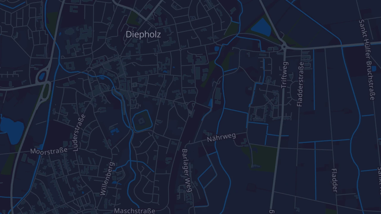 Karte von Diepholz