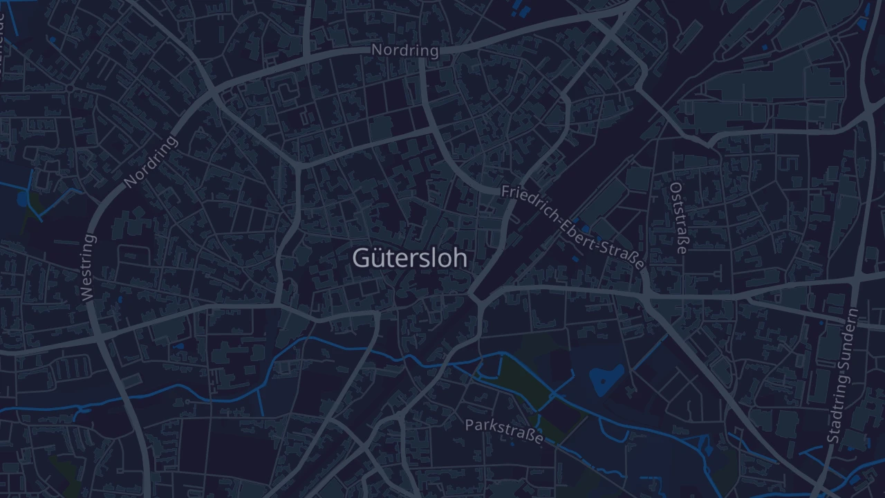 Karte von Gütersloh