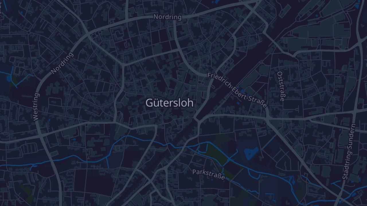 Karte von Gütersloh