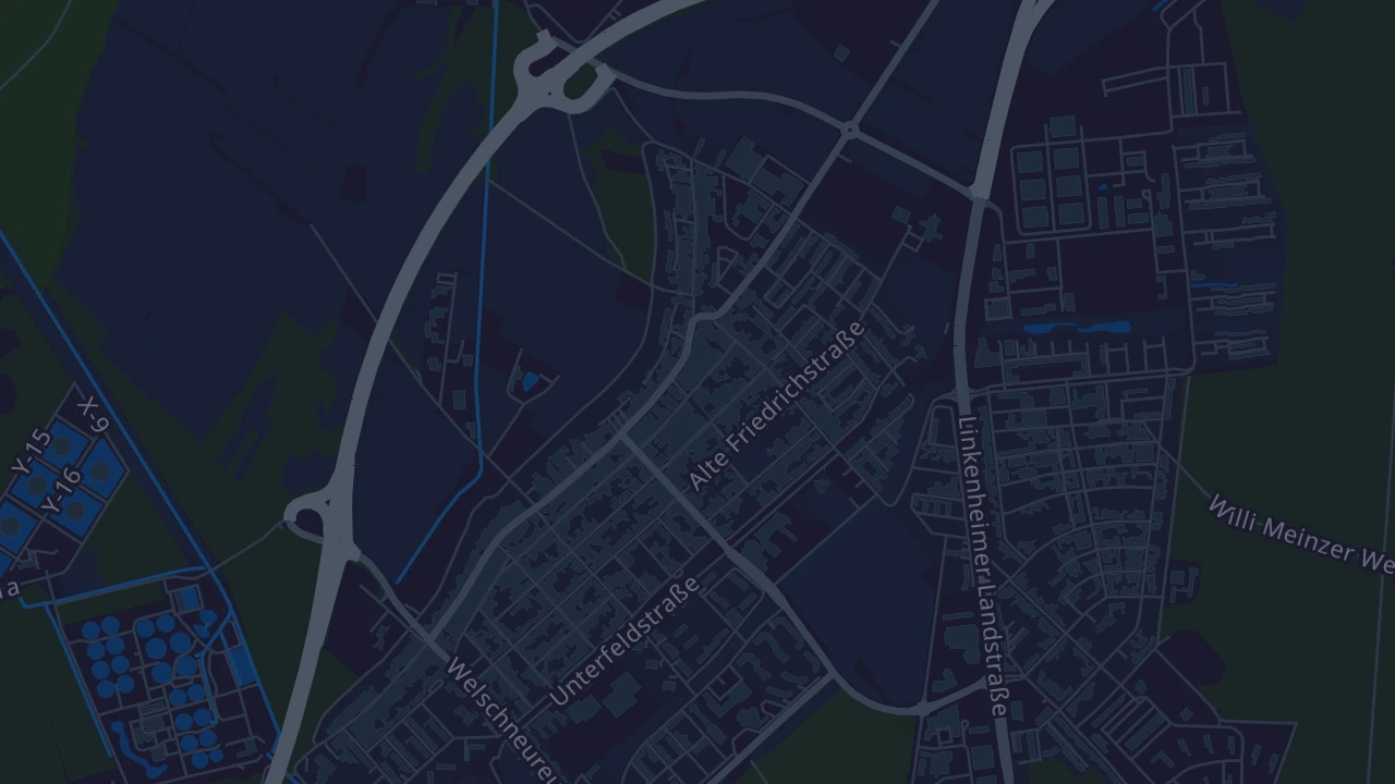Karte von Karlsruhe
