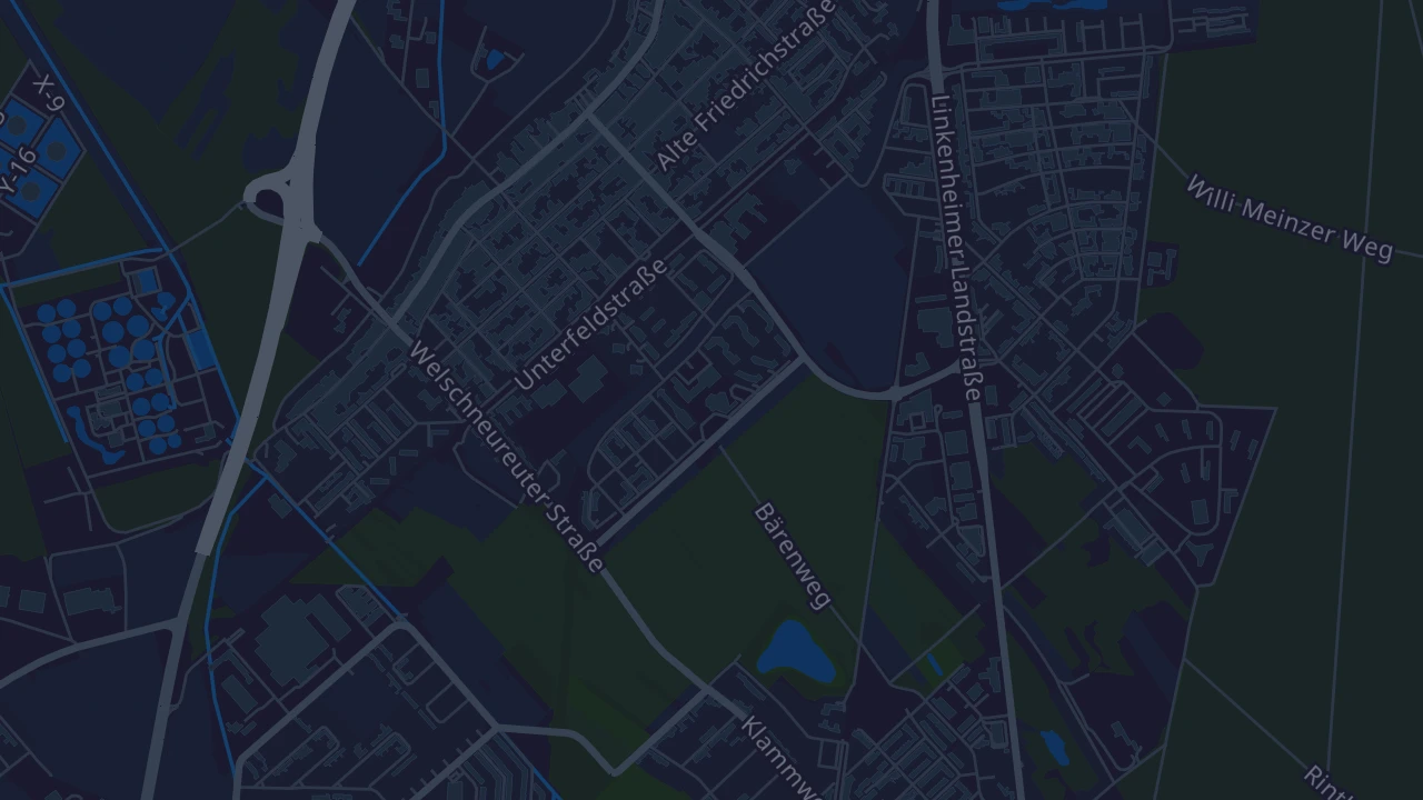 Karte von Karlsruhe