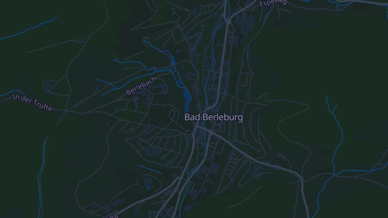 Karte von Bad Berleburg Rinthe