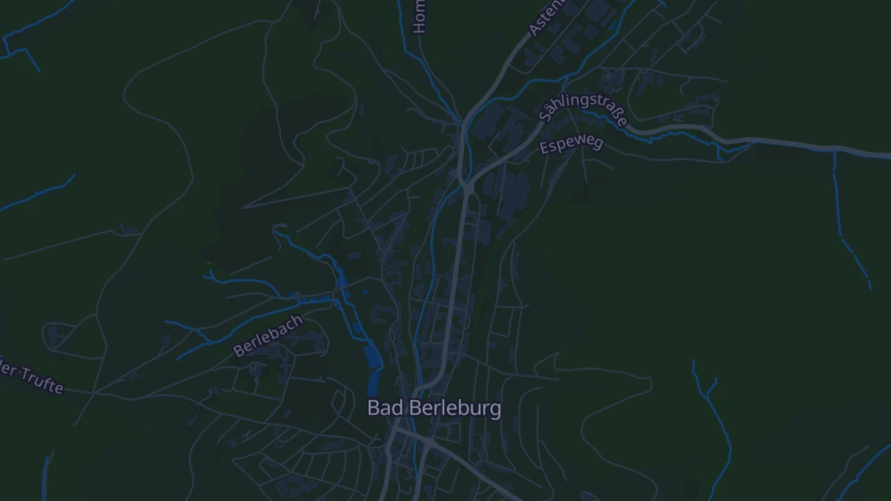 Karte von Bad Berleburg