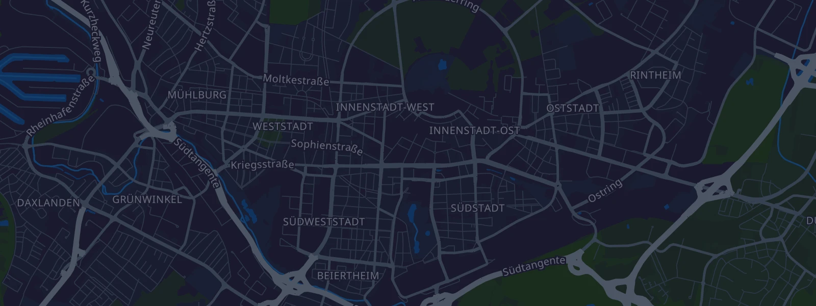 Karte von Karlsruhe