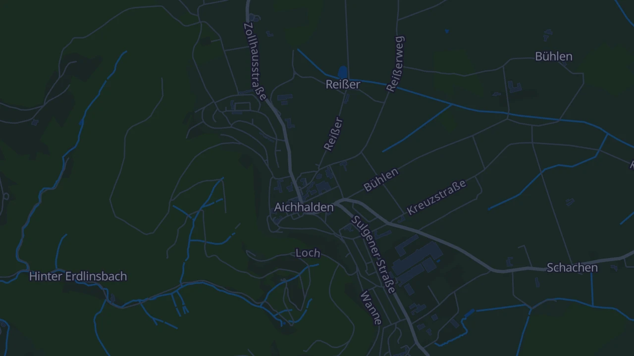 Karte von Aichhalden