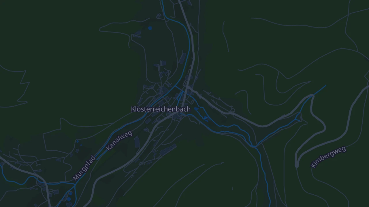 Karte von Baiersbronn