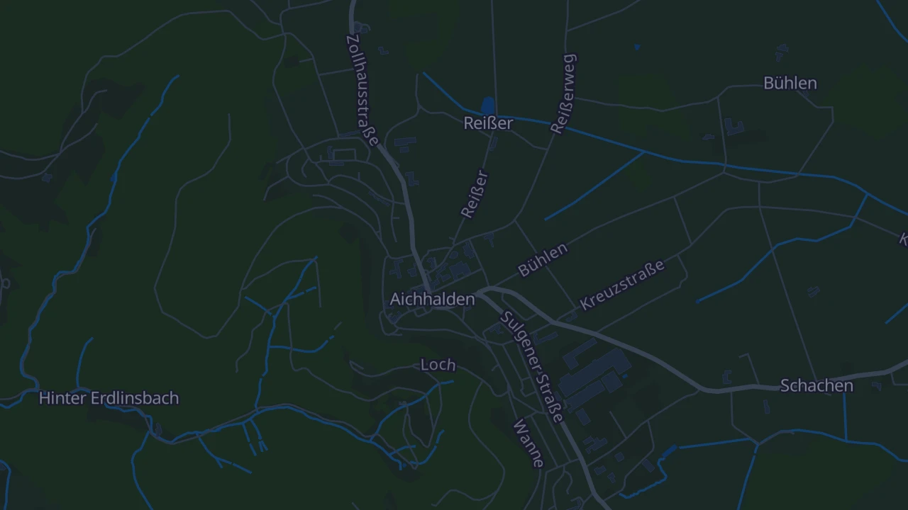 Karte von Aichhalden