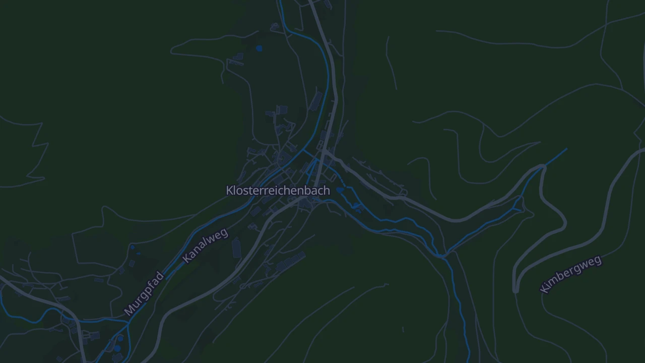 Karte von Baiersbronn
