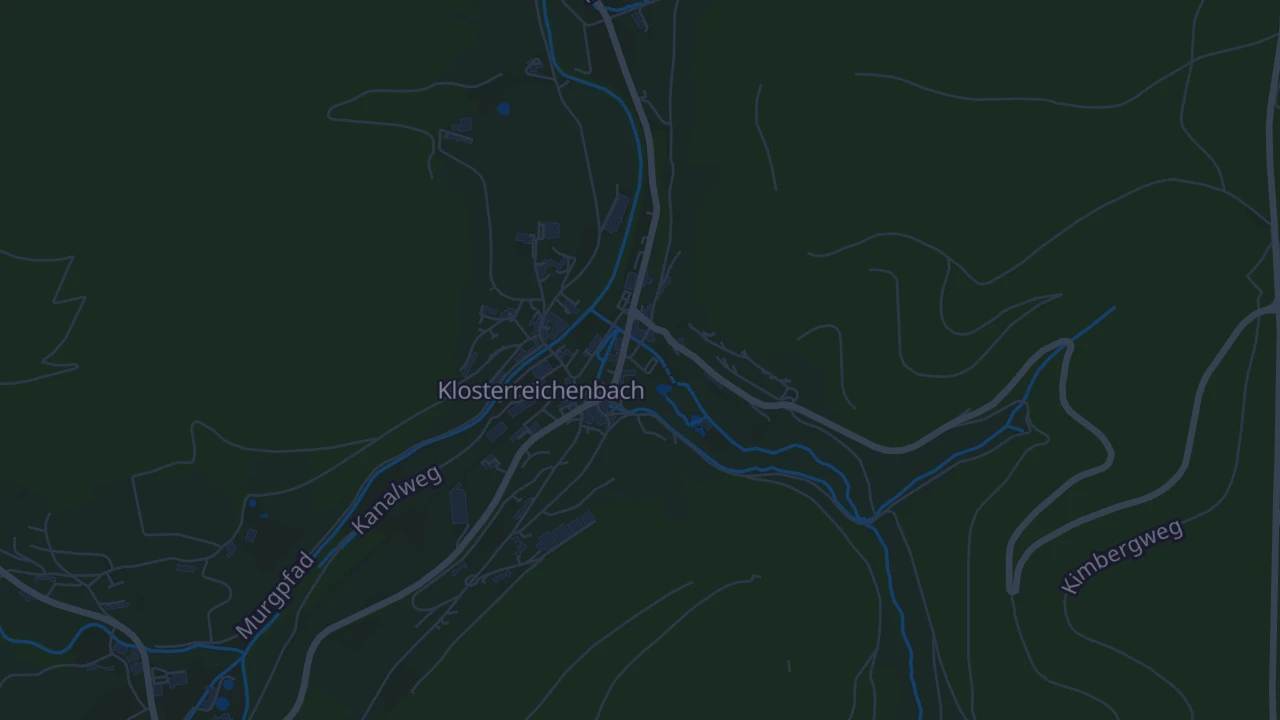 Karte von Baiersbronn