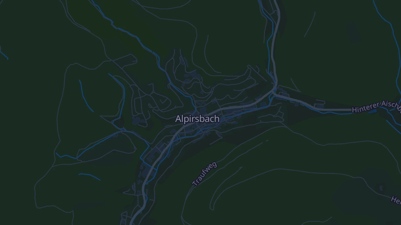 Karte von Alpirsbach