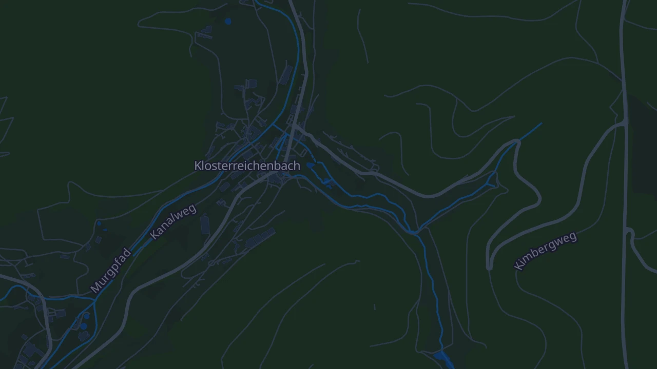 Karte von Baiersbronn