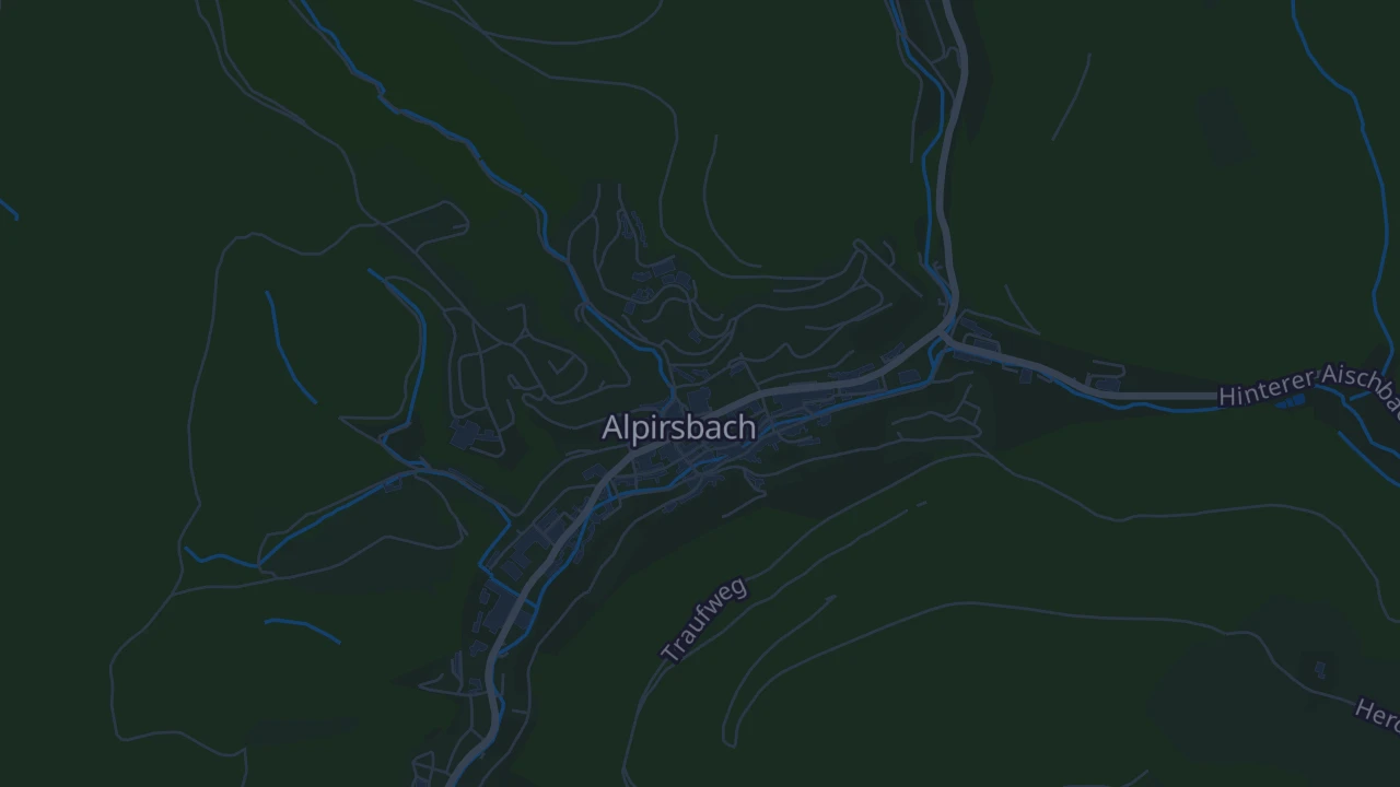 Karte von Alpirsbach