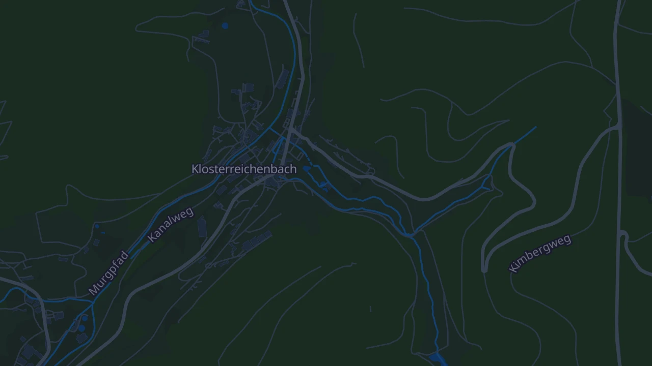 Karte von Baiersbronn