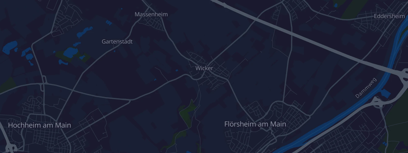 Karte von Flörsheim - Wicker