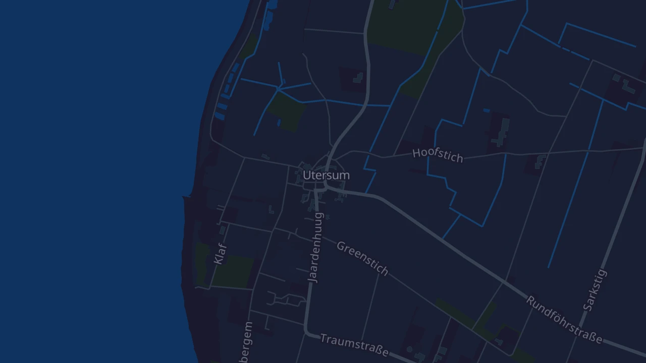 Karte von Utersum