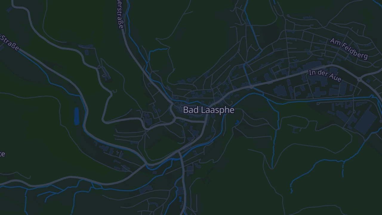 Karte von Bad Laasphe
