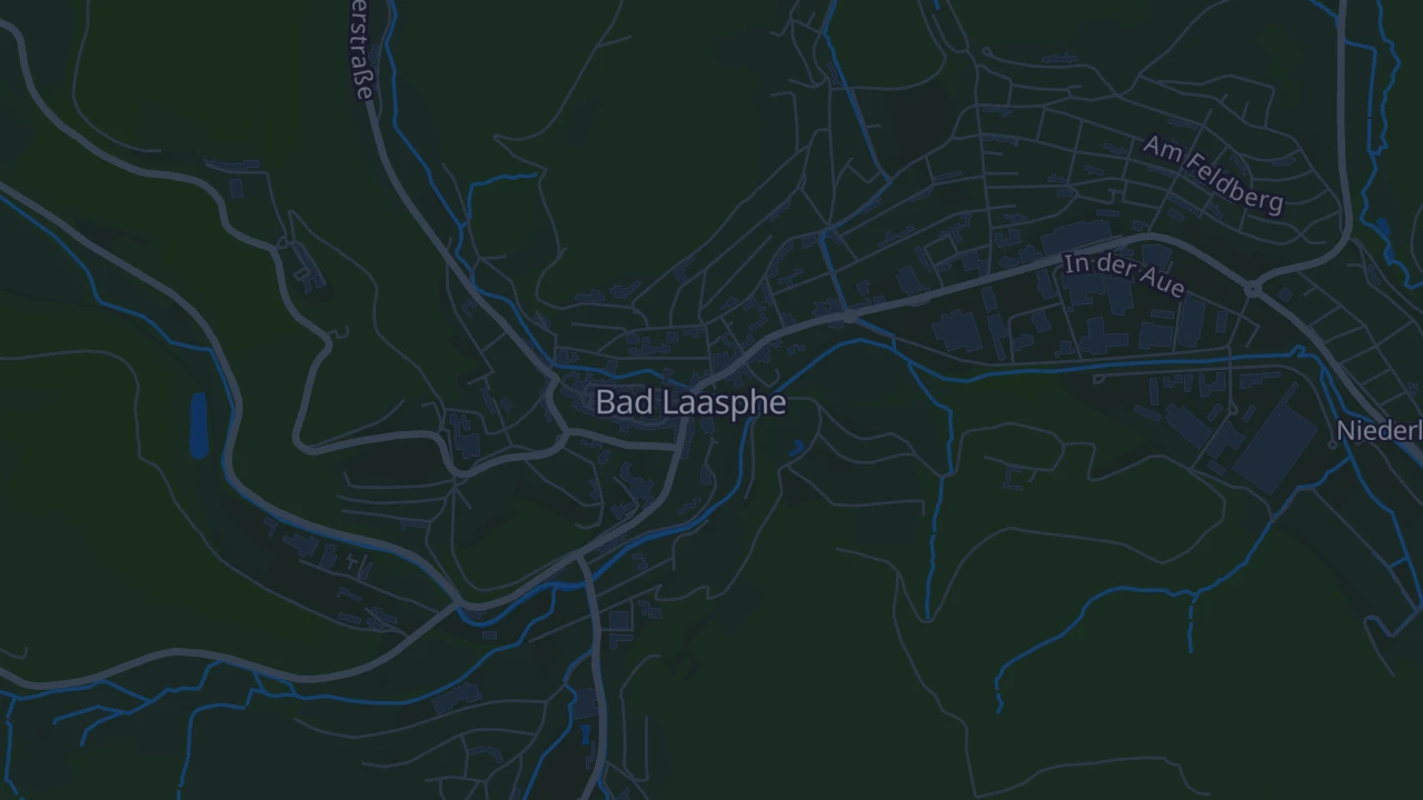 Karte von Bad Laasphe