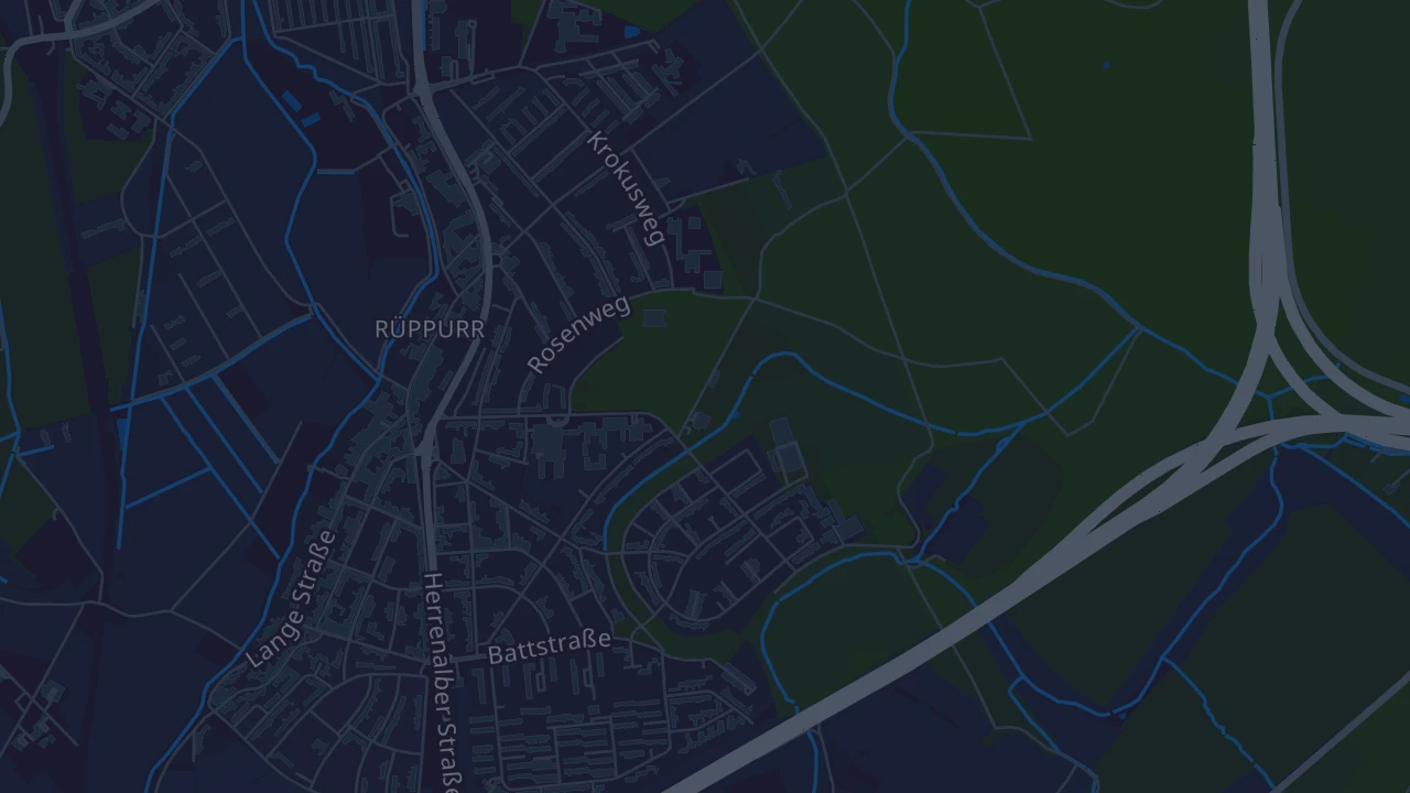 Karte von Karlsruhe