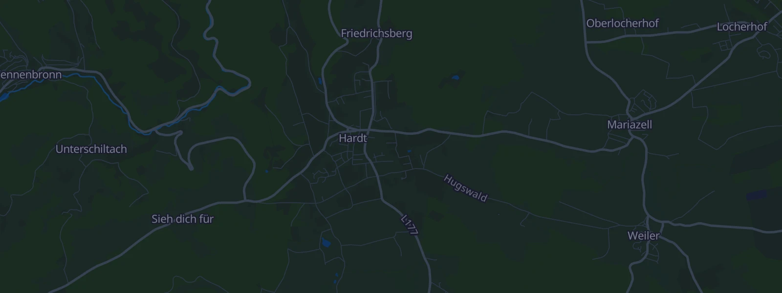 Karte von Hardt