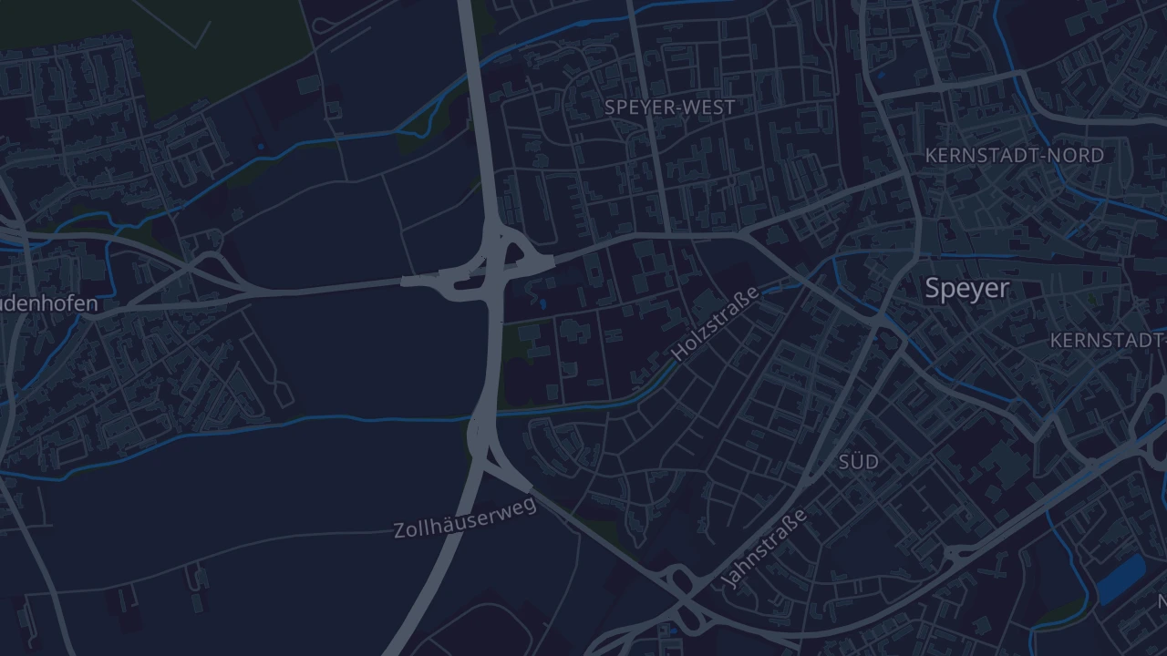 Karte von Speyer