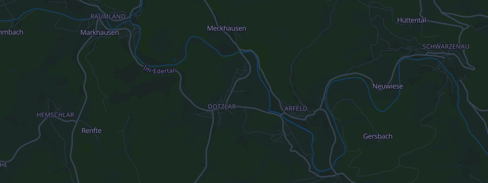 Karte von Bad Berleburg Dotzlar