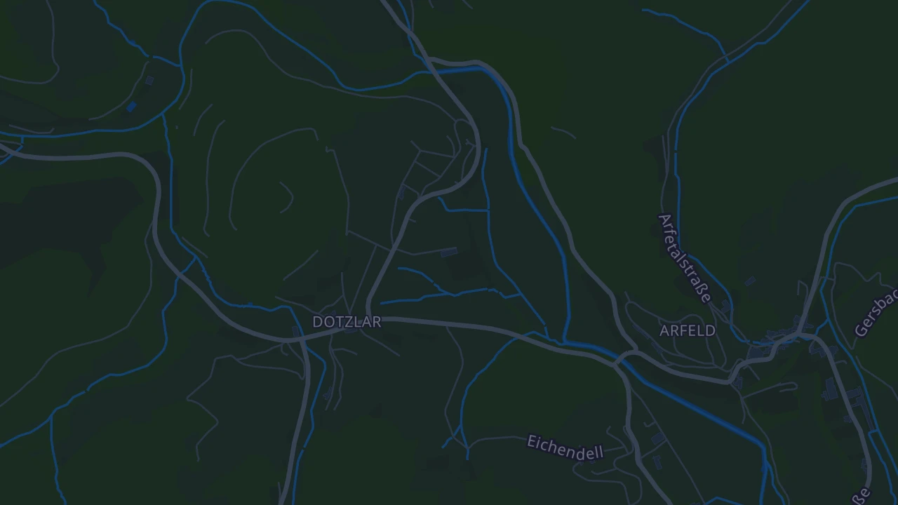 Karte von Bad Berleburg Dotzlar