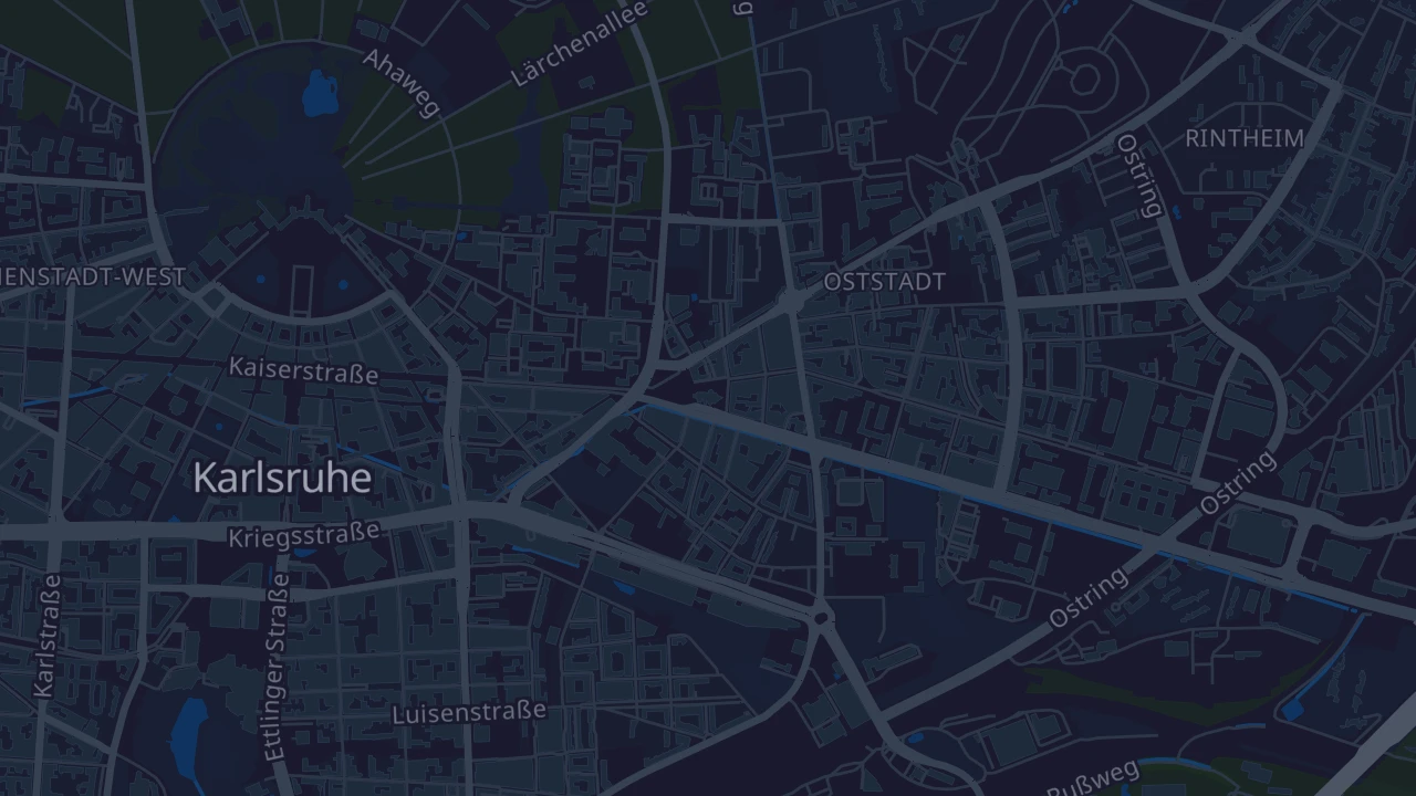 Karte von Karlsruhe