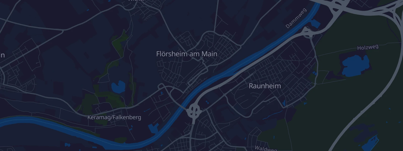 Karte von Flörsheim am Main