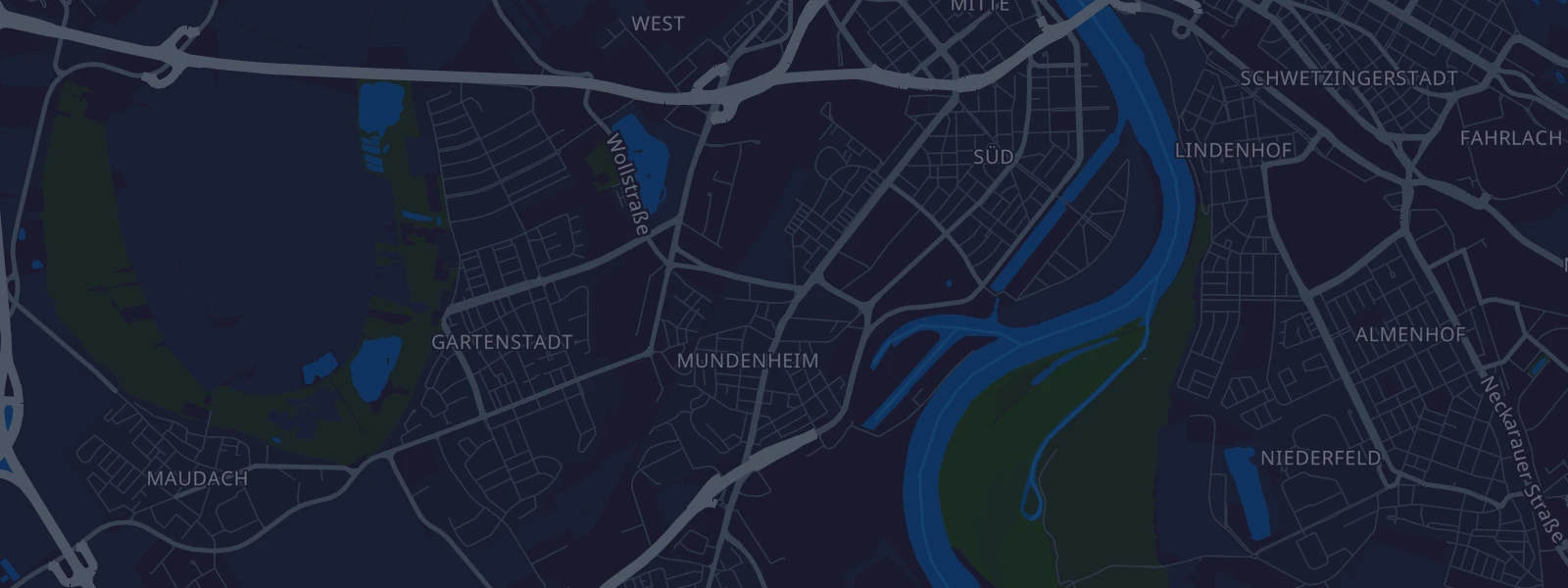 Karte von Ludwigshafen am Rhein