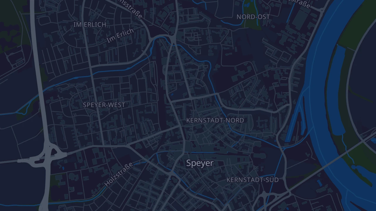 Karte von Speyer