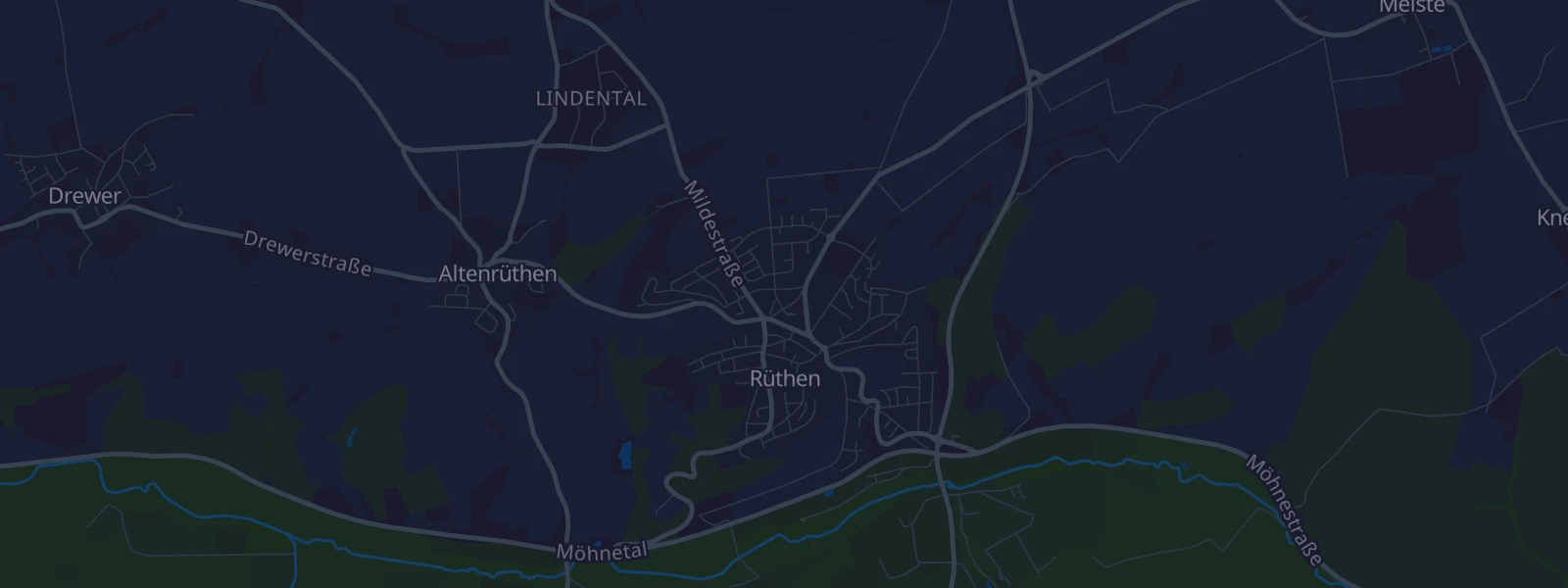 Karte von Rüthen