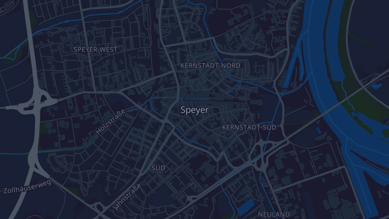 Karte von Speyer