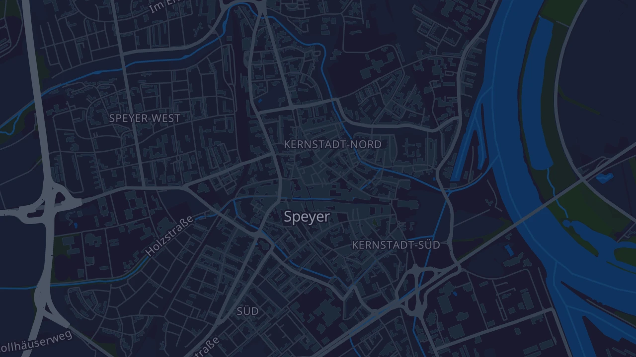 Karte von Speyer