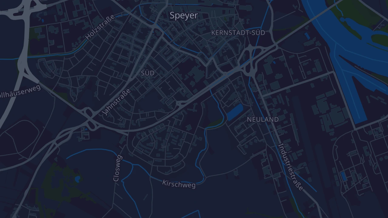 Karte von Speyer