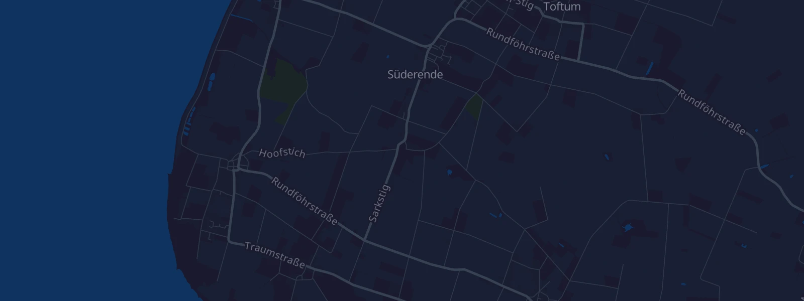 Karte von Süderende