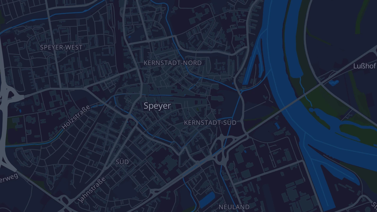Karte von Speyer