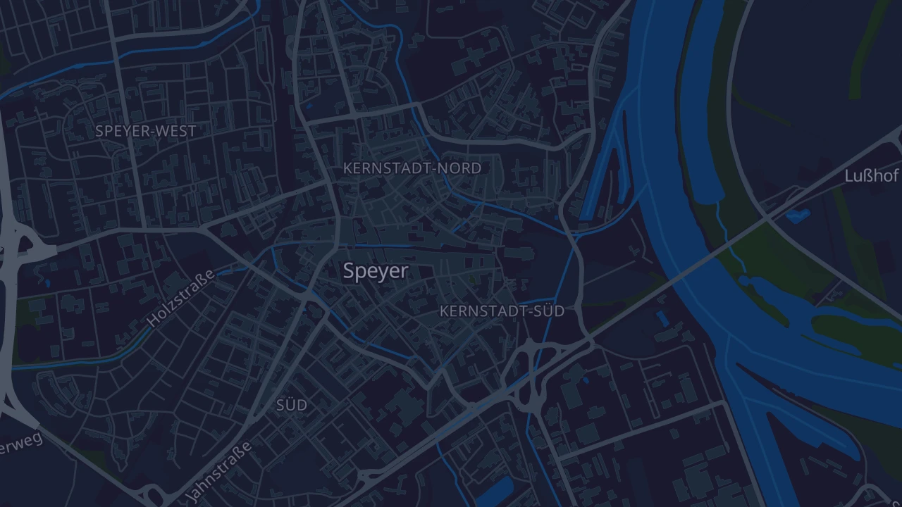 Karte von Speyer
