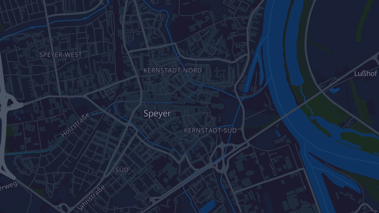 Karte von Speyer